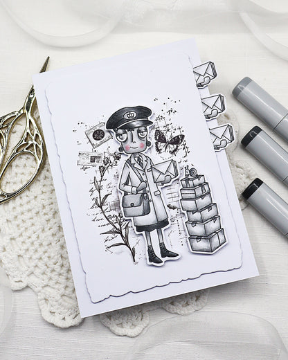TP-1379 - A7 Stamp Sets - Dee Delivers