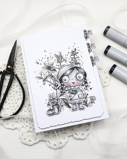 TP-1323 - A7 Stamp Set - Camden Flower Market
