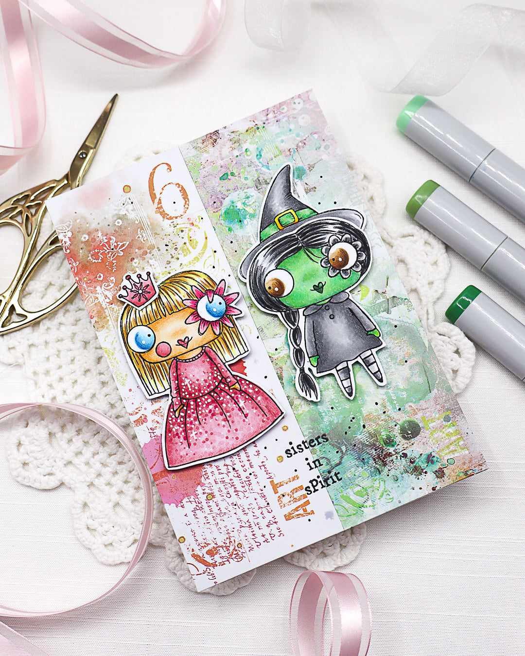 TP-1363 - A7 Stamp Sets - Sisters in Spirit