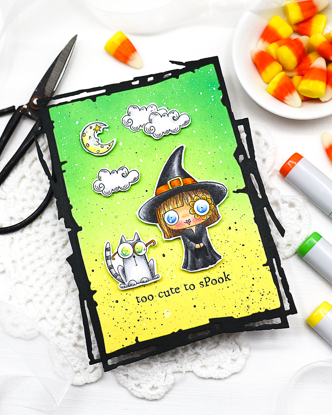 TP-1295 - A7 Stamp Set - Moonlight Mischief