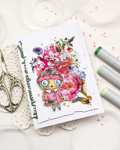 Janet Klein Christmas A7 Stamps Bundle