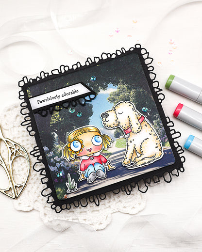 #TP-1286 - A7 Stamp Set - Pawsitively Perfect