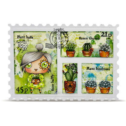 #235 - 6x4 (inch) Stencil - Frame Frenzy