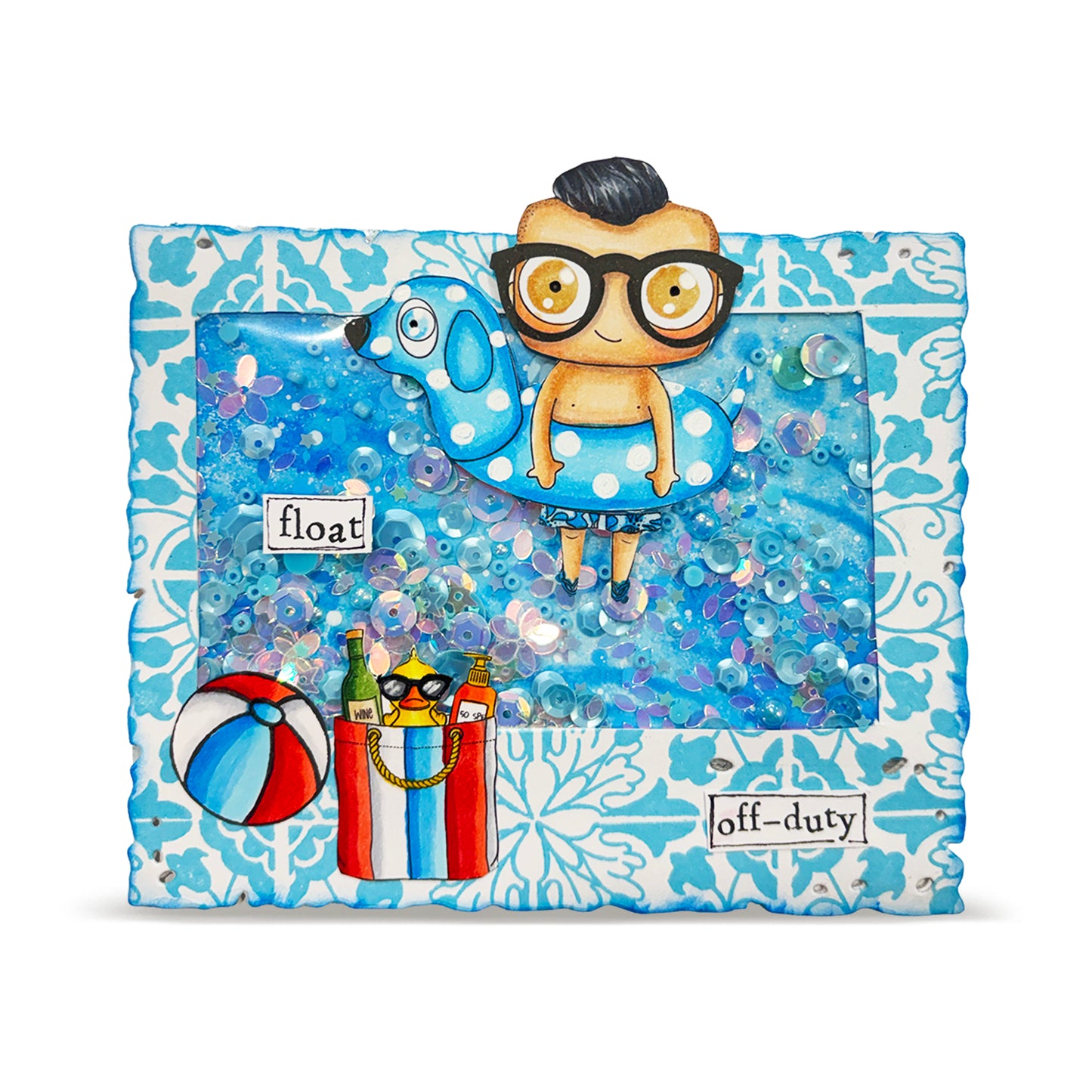 TP-1451 - A7 Stamp Sets - Floatie Abs
