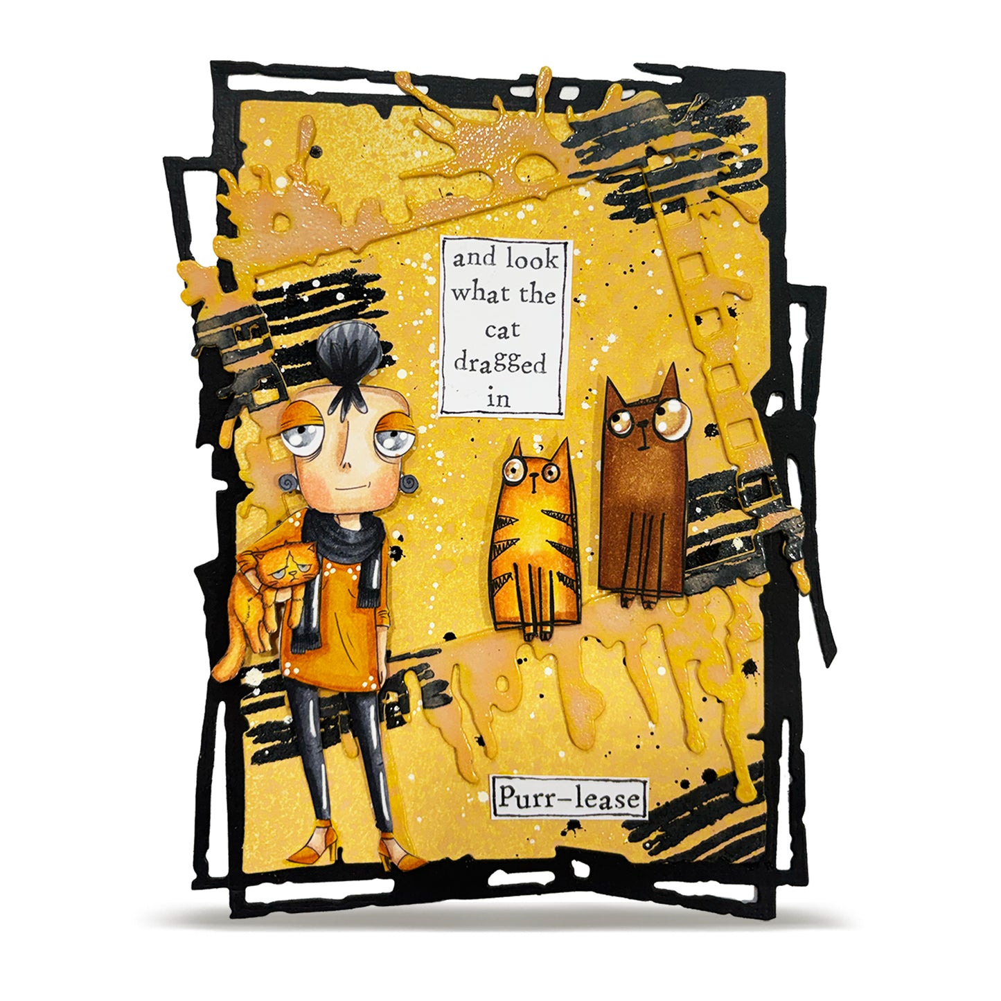 Janet Klein Miss Dee Stamps Bundle + Free Poster & Bio Cards