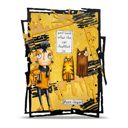 Janet Klein Miss Dee Stamps Bundle + Free Poster & Bio Cards