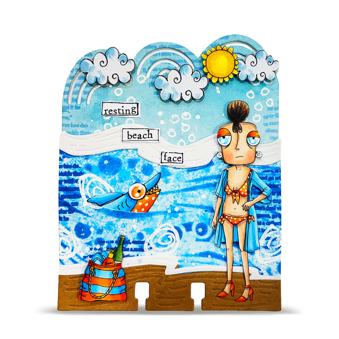 Janet Klein Miss Dee Stamps Bundle + Free Poster & Bio Cards