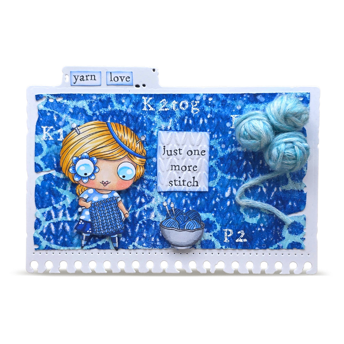TP-1502 - A7 Stamp Set - Yarn Love