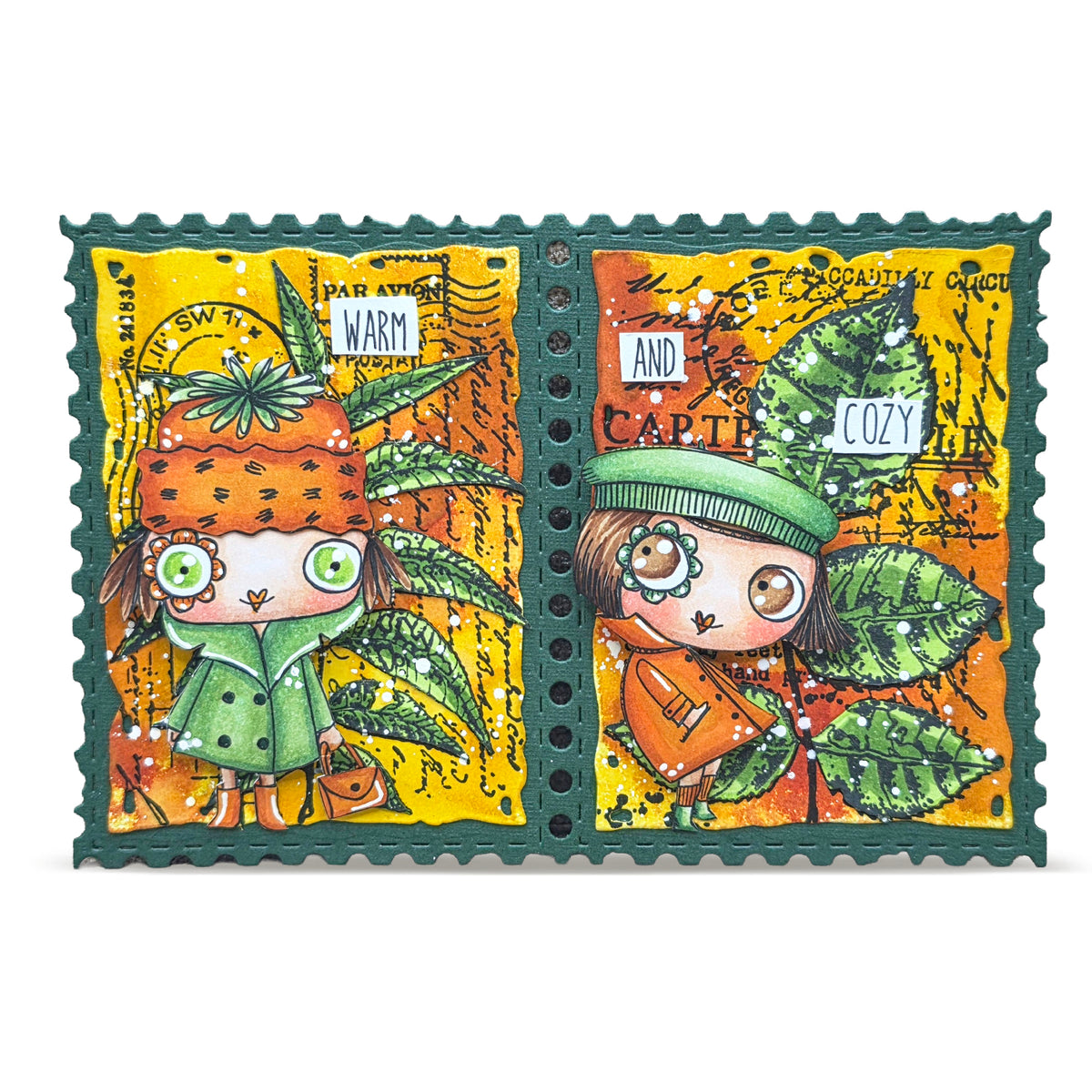 #420 - A7 Clear Stamp Set - Stay Chic