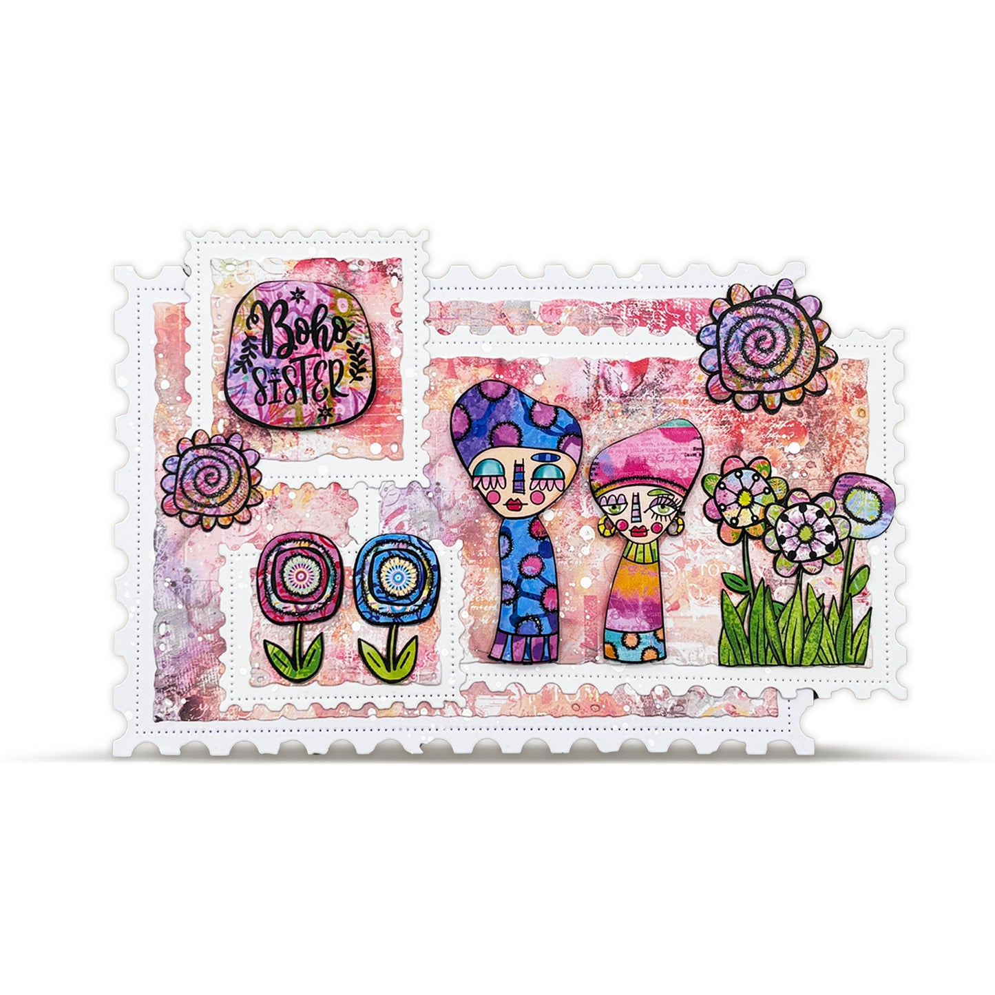 #EP-91 - Ephemera Die-Cuts - Bohemians