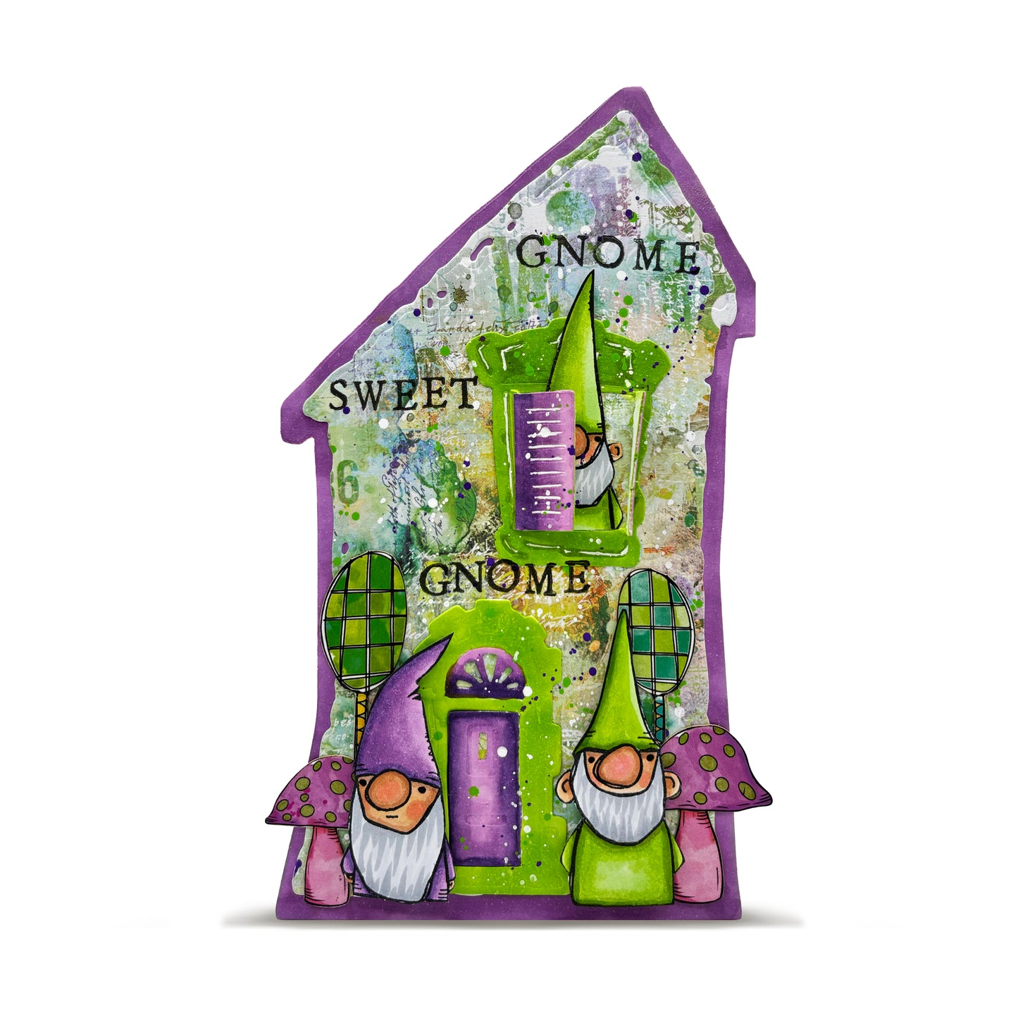 #347 - A6 Clear Stamp Set - Gnomes