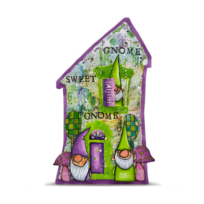#347 - A6 Clear Stamp Set - Gnomes