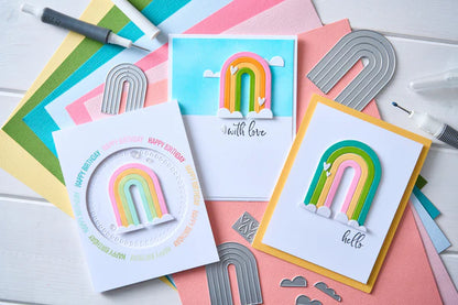 Sizzix Thinlits Die Set 14PK Rainbow Arches by Catherine Pooler