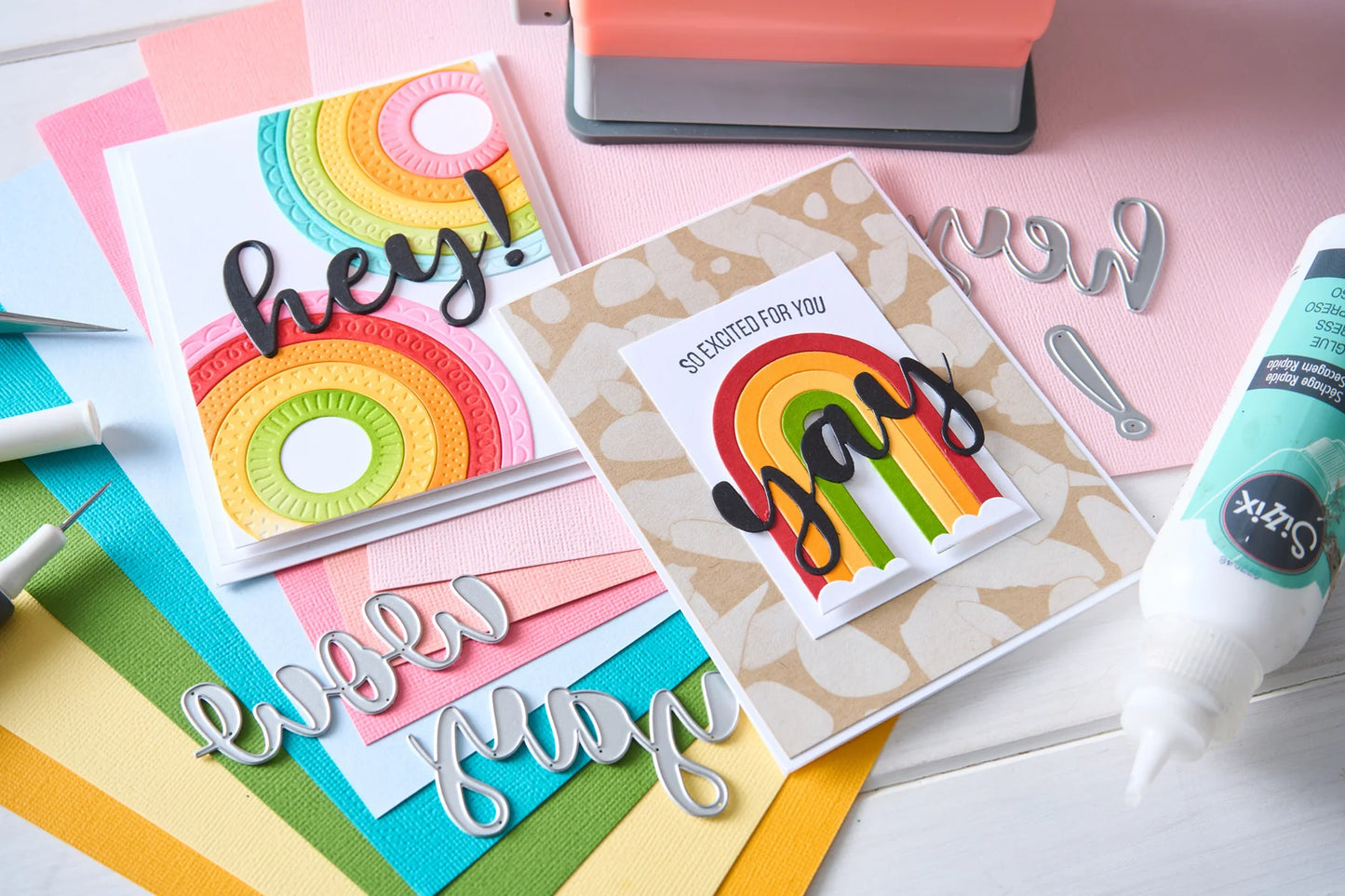 Sizzix Thinlits Die Set 14PK Rainbow Arches by Catherine Pooler