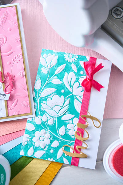 Sizzix 3D Textured Impressions Embossing Folder Bundle by Catherine Pooler