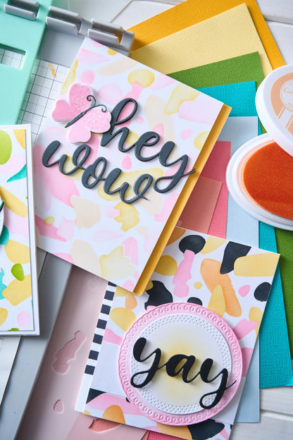 Sizzix Thinlits Die Set 6PK  Border Party Circles by Catherine Pooler