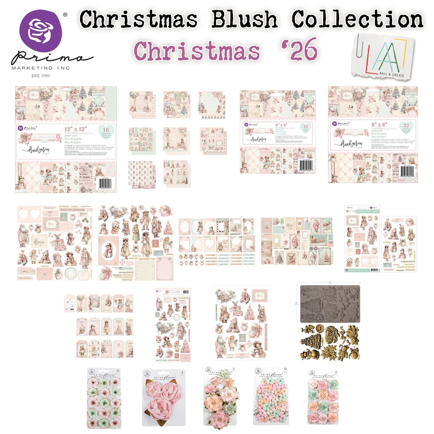 Prima Marketing Christmas Blush Complete Collection (Save £20)