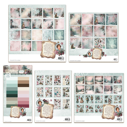 Studio Light Jenine's Mindful Art Christmas Blush Paper Pad Bundle