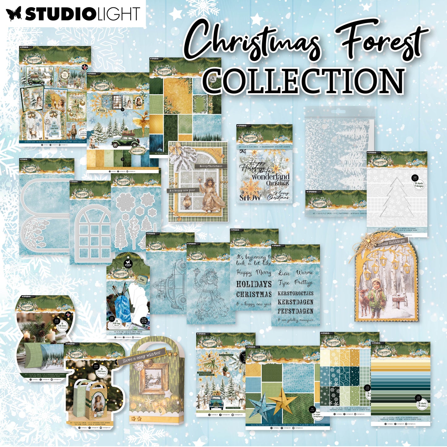 Studio Light Christmas Forest June'26 Complete Collection