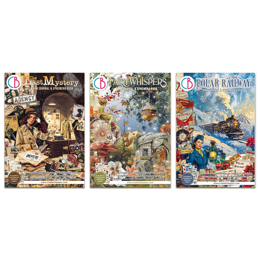 Ciao Bella Junk Journal Ephemera Book Bundle