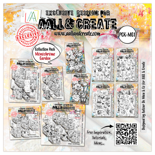 #PCK-MG1 - Collection Pack - Monochrome Garden