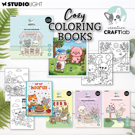 Studio Light CCL Coloring books Bundle (Save £10)
