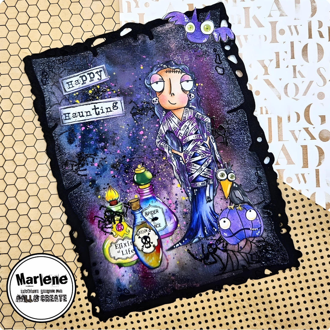 AALL & Create Pack of 2x EP-21 - Ephemera Die-Cuts - Pumps & Skullz