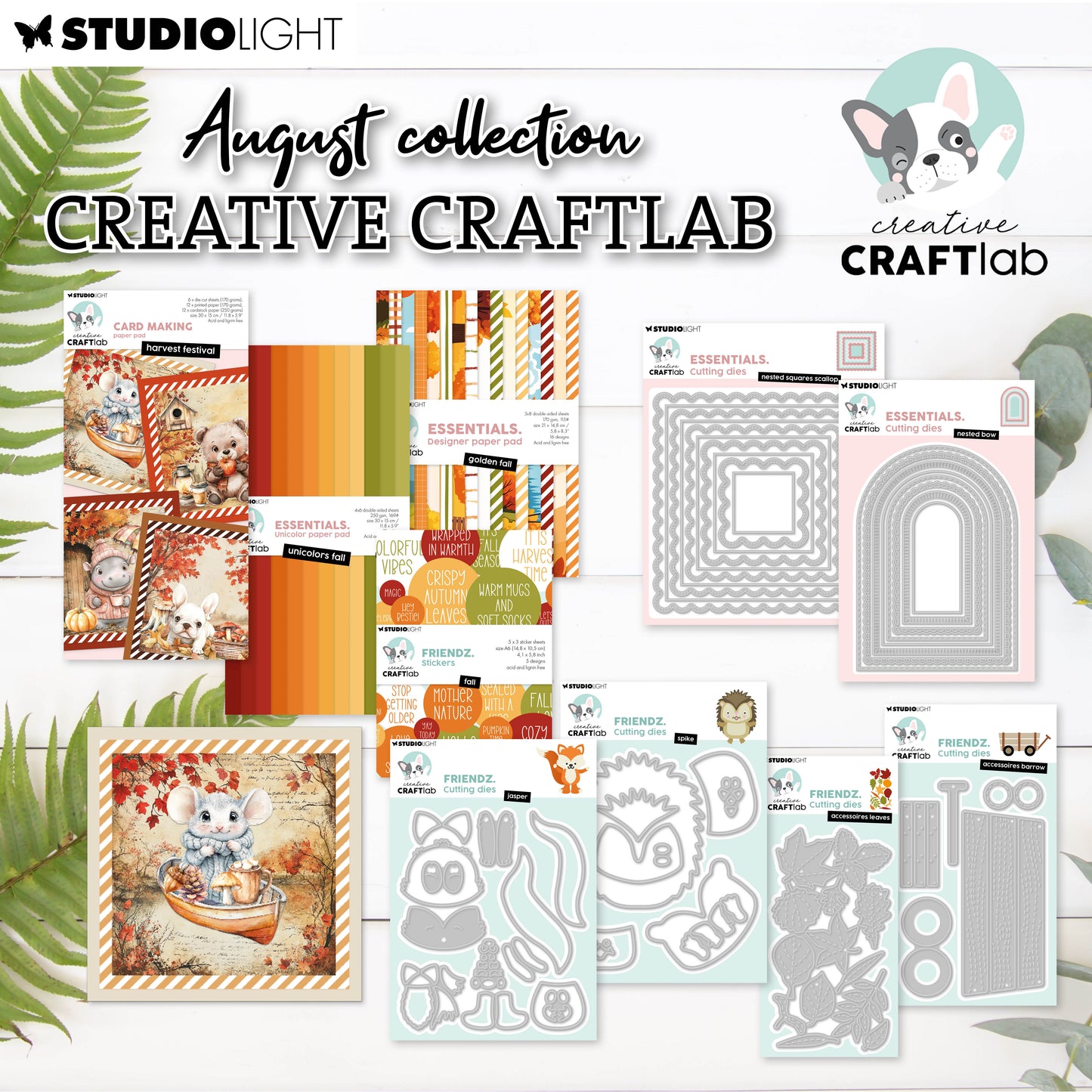 Studio Light Creative Craft Lab August 2026 Complete Collection (Save 10%)