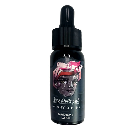Cosmic Shimmer Jane Davenport Skinny Dip Ink Madame Lash 30ml