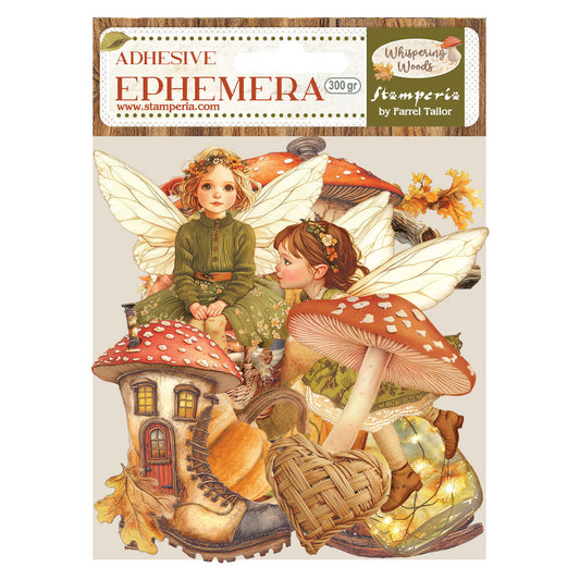 Stamperia Whispering Woods Ephemera (36pcs)