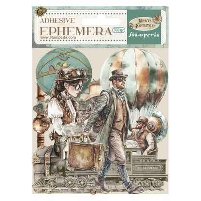 Stamperia Voyages Fantastiques Ephemera (33pcs)