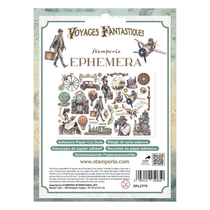Stamperia Voyages Fantastiques Ephemera (33pcs)