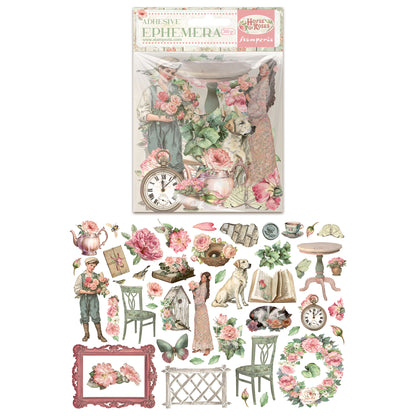 Stamperia House of Roses Ephemera (46pcs) (DFLCT80)