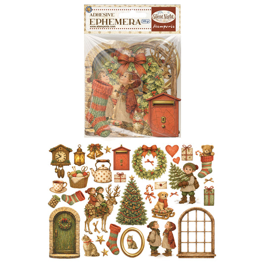 Stamperia Silent Night Ephemera