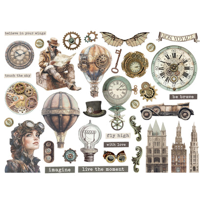 Stamperia Voyages Fantastiques Ephemera (33pcs)