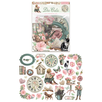 Stamperia House of Roses Die Cuts Assorted (39pcs) (DFLDC132)