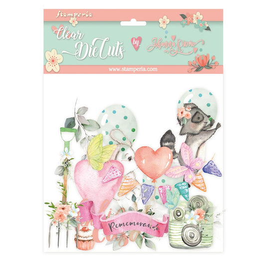 Stamperia Clear Die Cuts Celebration