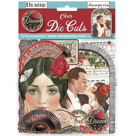 Stamperia Clear Die Cuts Desire
