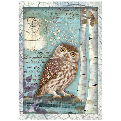 Stamperia Cosmos A6 Mini Rice Paper Selection (8pcs) by Cristina Radovan Preorder*