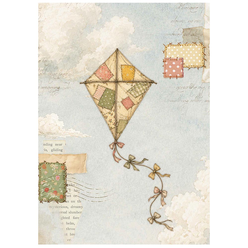 Stamperia CozyFamily A6 Mini Rice Paper Selection (8pcs)