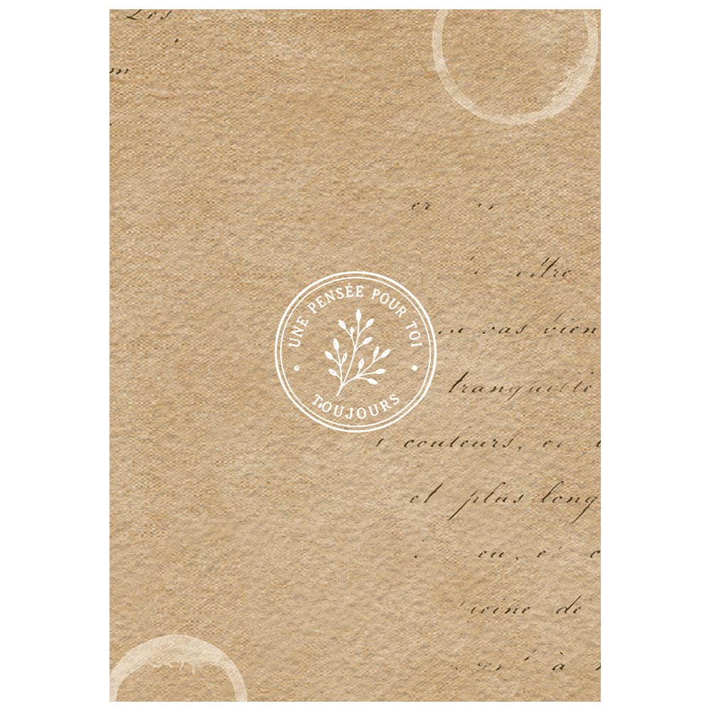 Stamperia Flowers and Poems A6 Rice Paper Backgrounds Selection (8pcs)