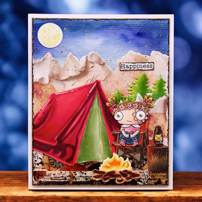 DI-103 - Die-Cutting Die Set - Campout Magic