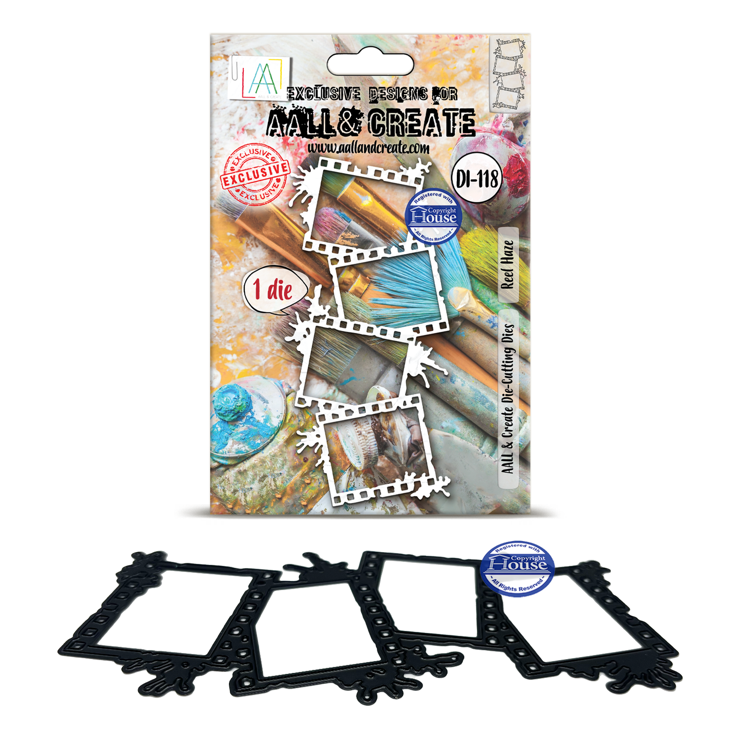 DI-118 - Die-Cutting Die Set - Reel Haze