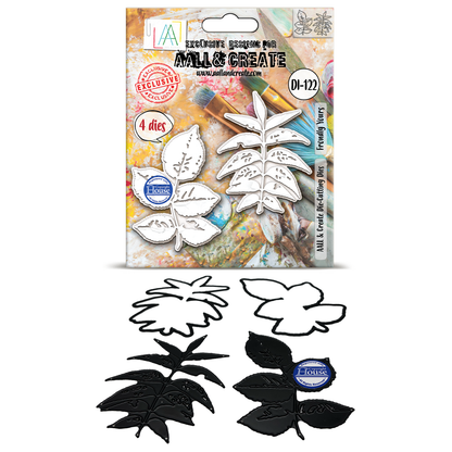 DI-122 - Die-Cutting Die Set - Frondly Yours