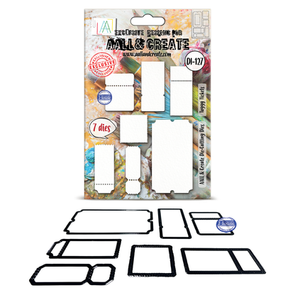 DI-127 - Die-Cutting Die Set - Taggy Tickets