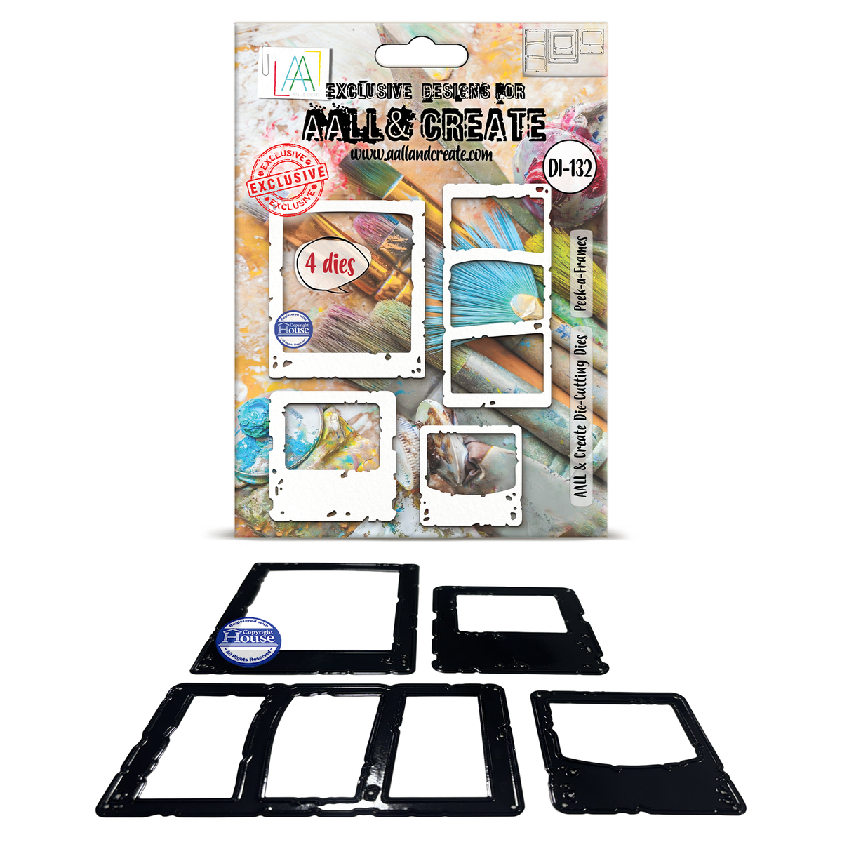 DI-132 - Die-Cutting Die Set - Peek-a-Frames