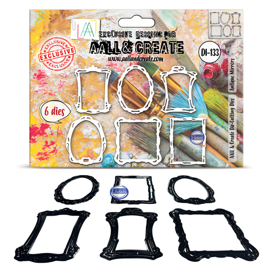 DI-133 - Die-Cutting Die Set - Antique Mirrors