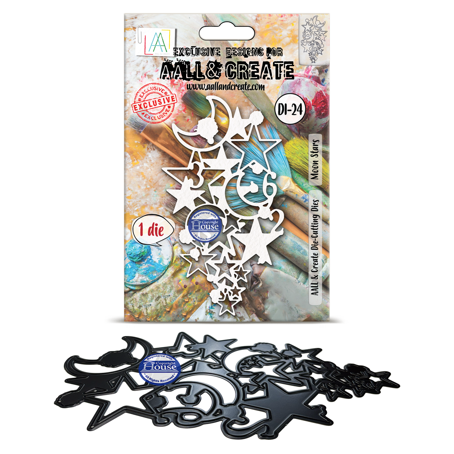 DI-24 - Die-Cutting Die Set - Moon Stars