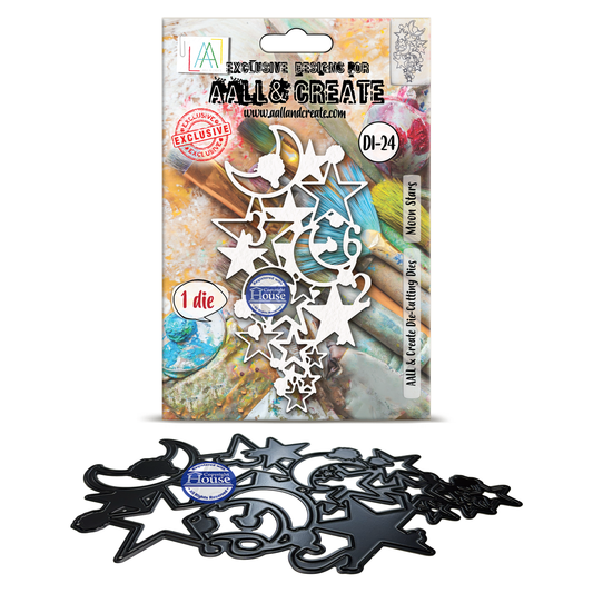 DI-24 - Die-Cutting Die Set - Moon Stars