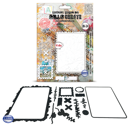 DI-34 - Die-Cutting Die Set - SkyCrossed Paradise